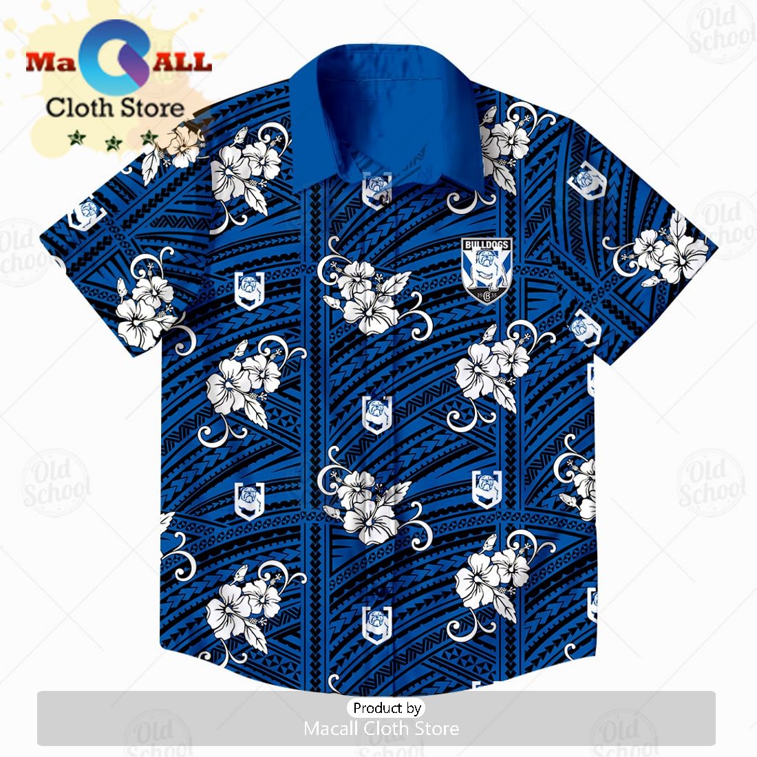 NRL Canberra Raiders Custom Tribal Hawaiian Shirt