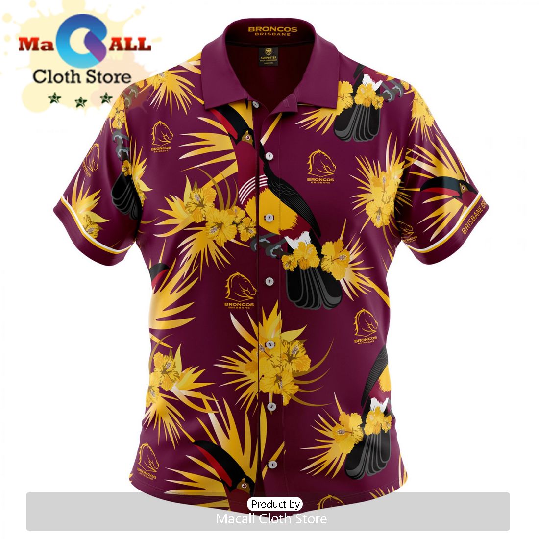 NRL Canterbury-Bankstown Bulldogs Custom Tribal Hawaiian Shirt