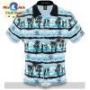NRL Canterbury-Bankstown Bulldogs Floral Custom Text Hawaiian Shirt