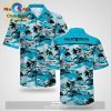 NFL Los Angeles Chargers Blue Punisher Skull Hawaiian Shirt