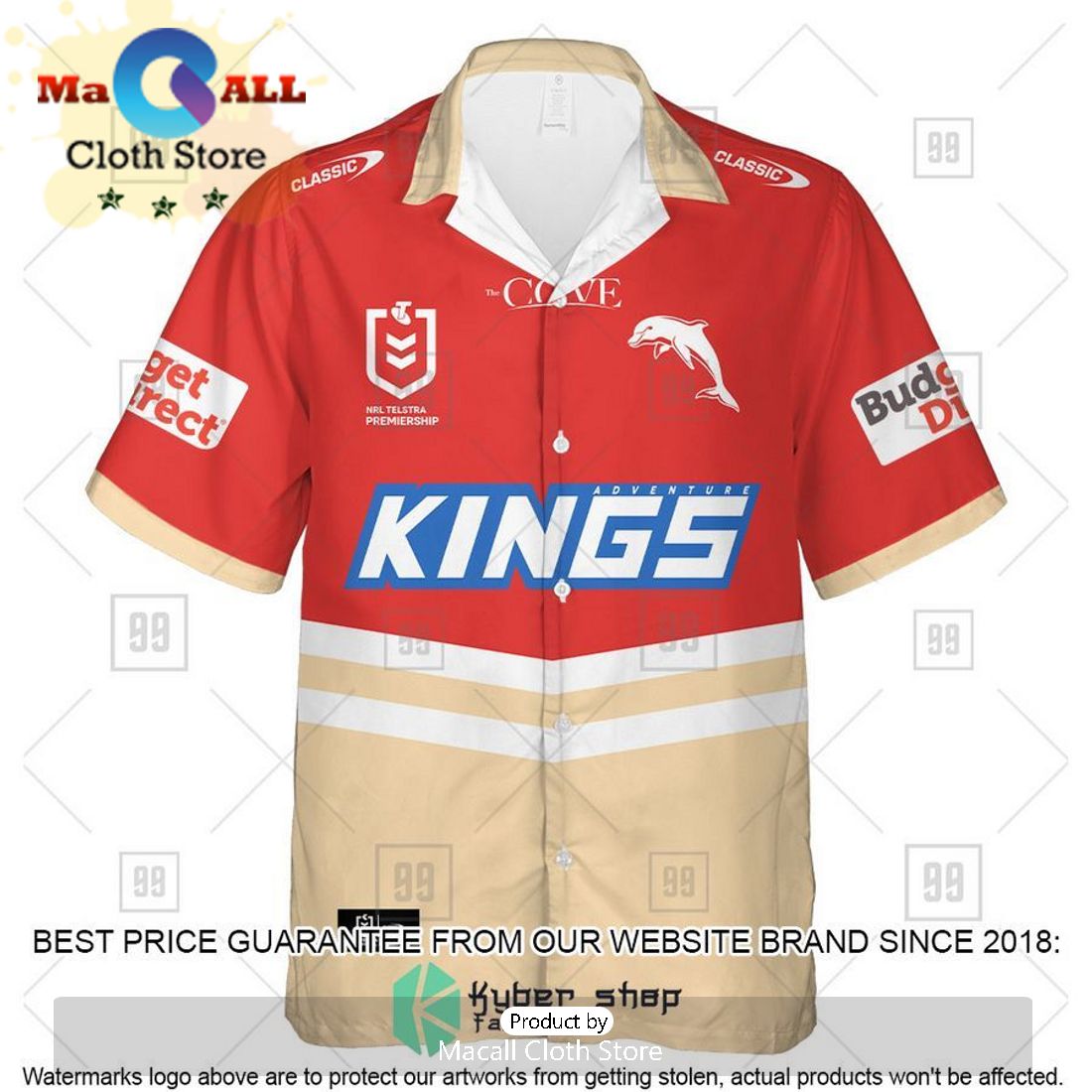 NRL Dolphins NAIDOC Week 2023 Hawaiian Shirt