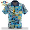 NRL Manly Warringah Sea Eagles Beach Hawaiian Shirt
