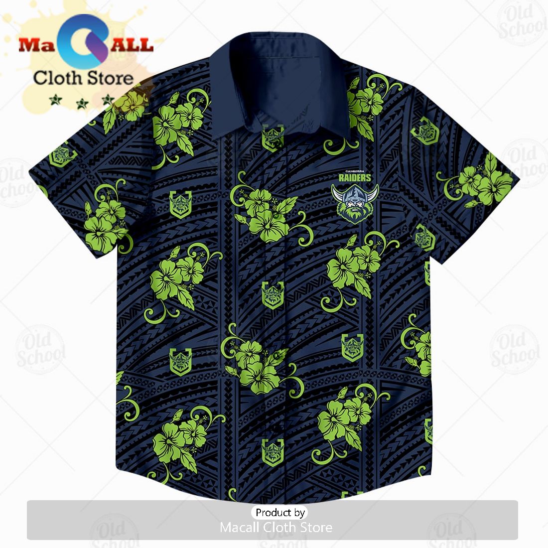 NRL Parramatta Eels Custom Tribal Hawaiian Shirt
