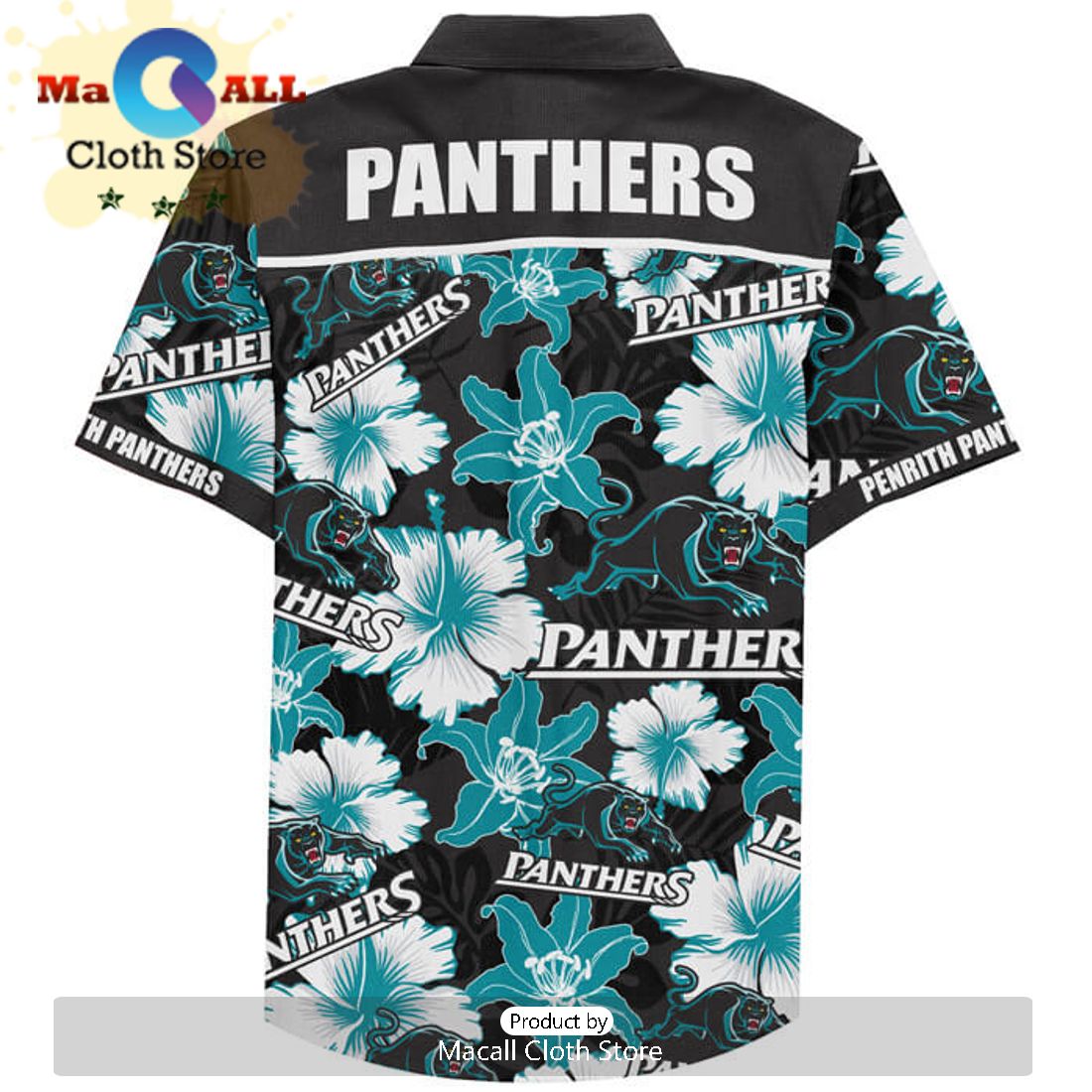 NRL Penrith Panthers Custom Tropical Fruit Hawaiian Shirt