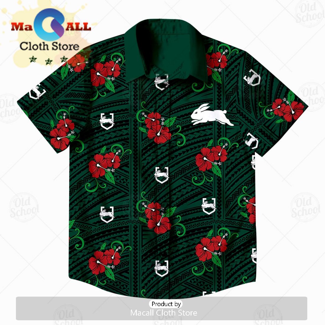 NRL Penrith Panthers Floral Hawaiian Shirt Limited
