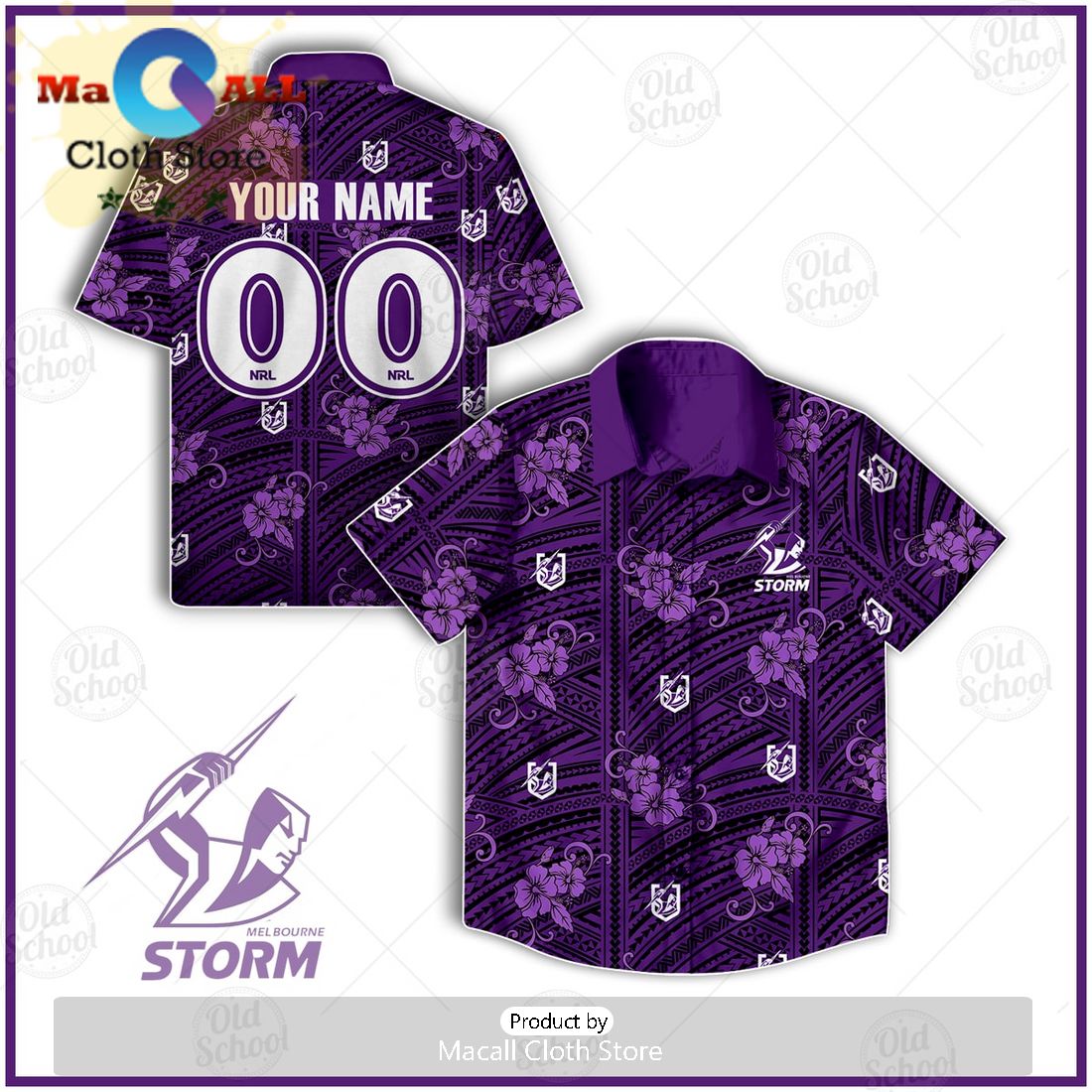 NRL South Sydney Rabbitohs Custom Tribal Hawaiian Shirt