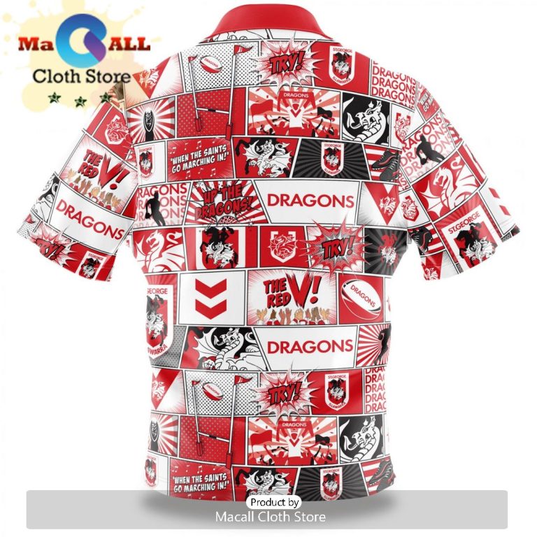 Nouveau maillot St George Illawarra Dragons replica