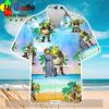 Stade de Reims Coconut Tree Hawaiian Shirt