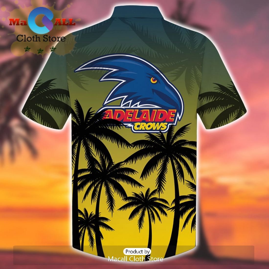AFL Adelaide Crows Sport Beach Summer Personalized Hawaiian Shirt
