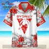 AFL North Melbourne Kangaroos Sport Beach Summer Personalized Hawaiian Shirt