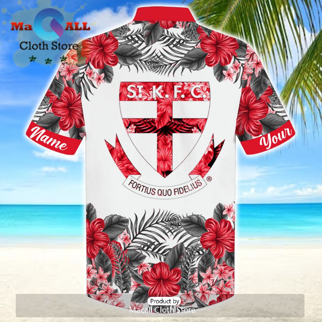 AFL St Kilda Saints Sport Personalized Tropical Hawaiian Shirt