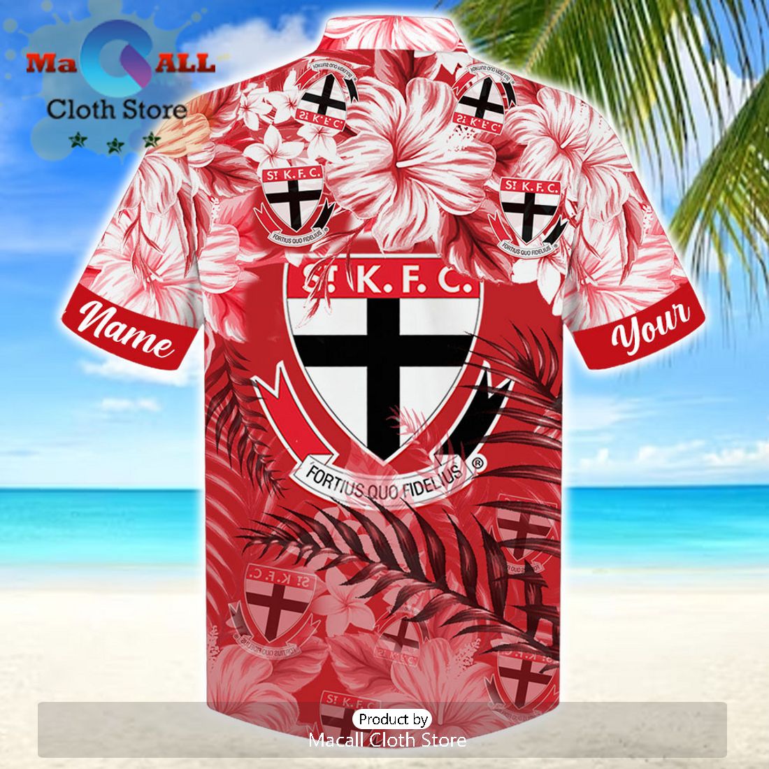 AFL St Kilda Saints Sport Personalized Vacation Hawaiian Shirt