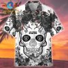 NFL Arizona Cardinals Beach Flower Skull Hawaiian Shirt Limited Edition