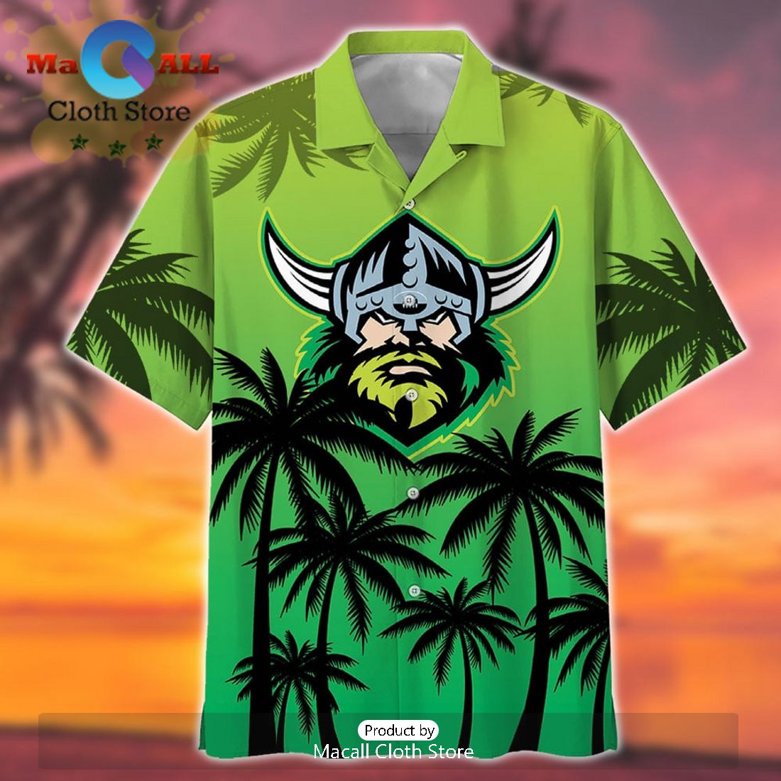 NRL Canberra Raiders Sport Personalized Island Hawaiian Shirt