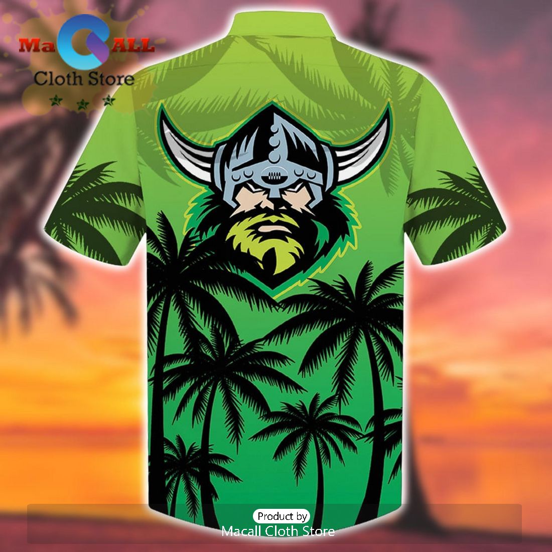 NRL Canberra Raiders Sport Personalized Island Hawaiian Shirt