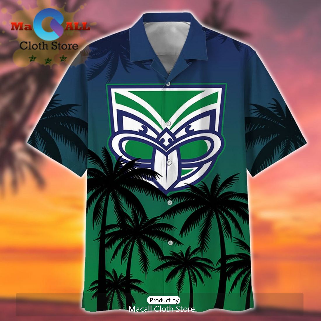 NRL New Zealand Warriors Sport Personalized Tropical Hawaiian Shirt