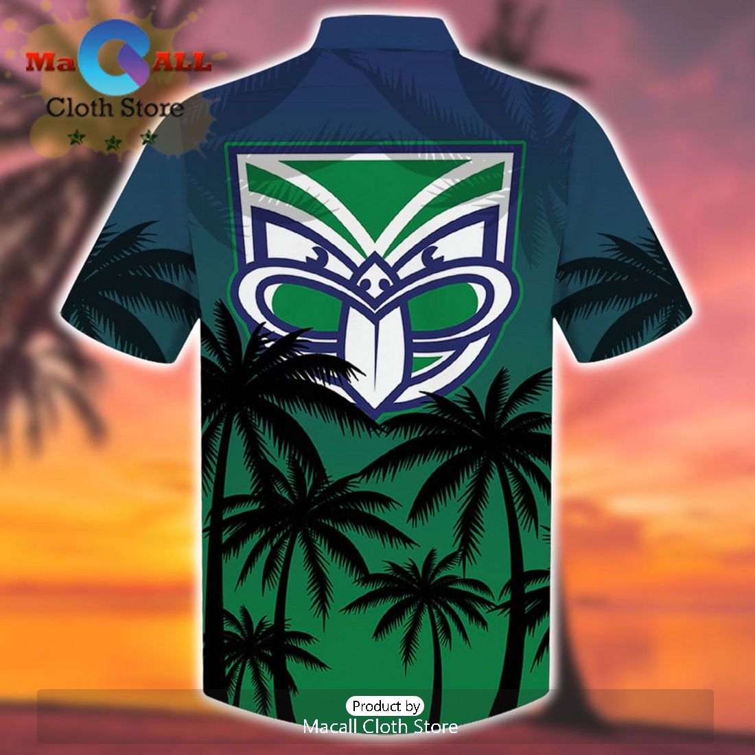 NRL New Zealand Warriors Sport Personalized Tropical Hawaiian Shirt