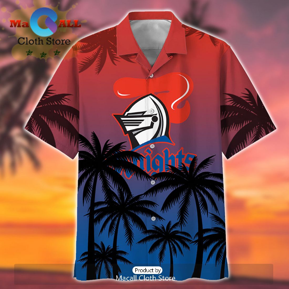 NRL Newcastle Knights Sport Personalized Island Hawaiian Shirt