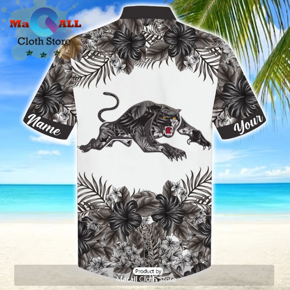 NRL Penrith Panthers Sport Personalized Vacation Hawaiian Shirt