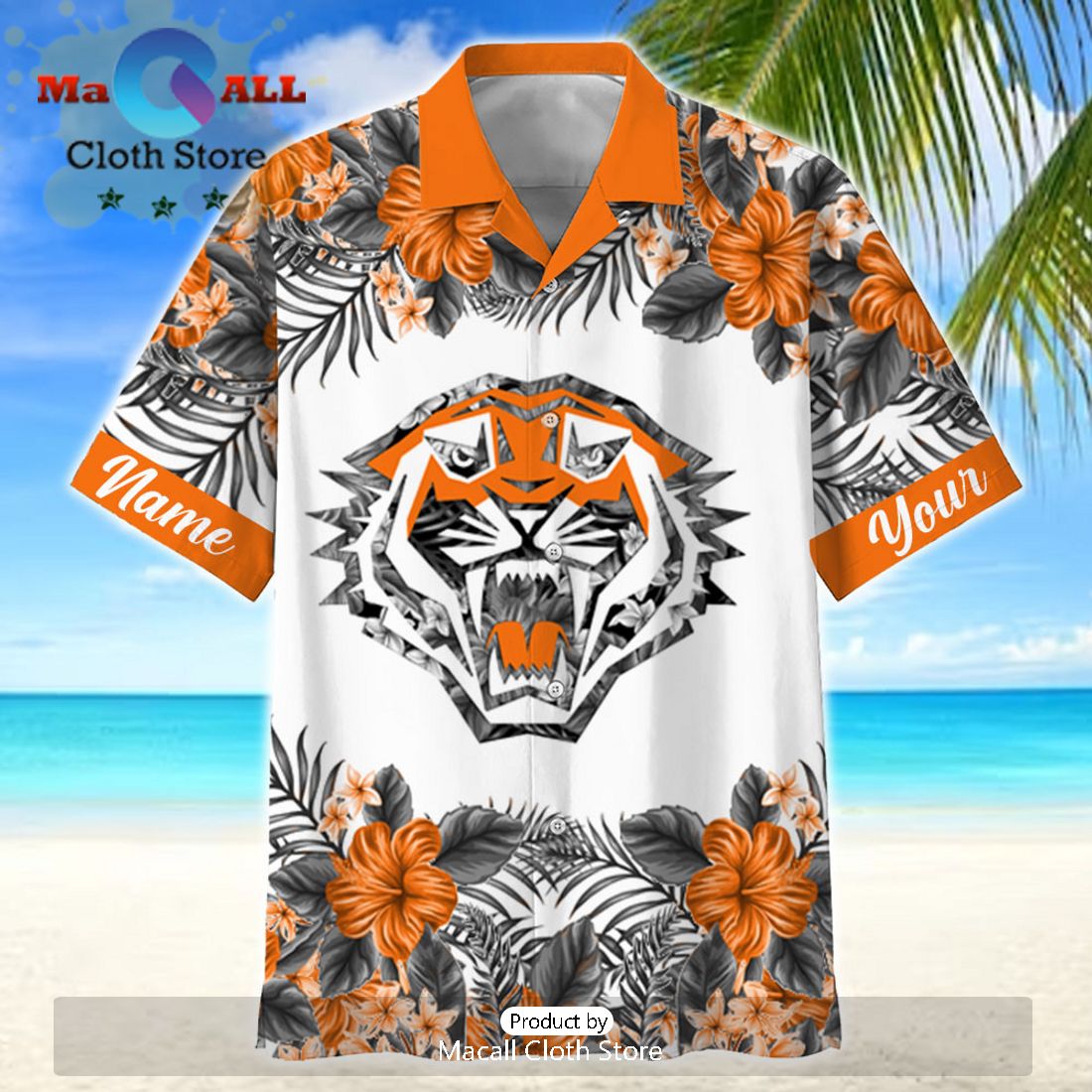 NRL Wests Tigers Sport Personalized Aloha Hawaiian Shirt