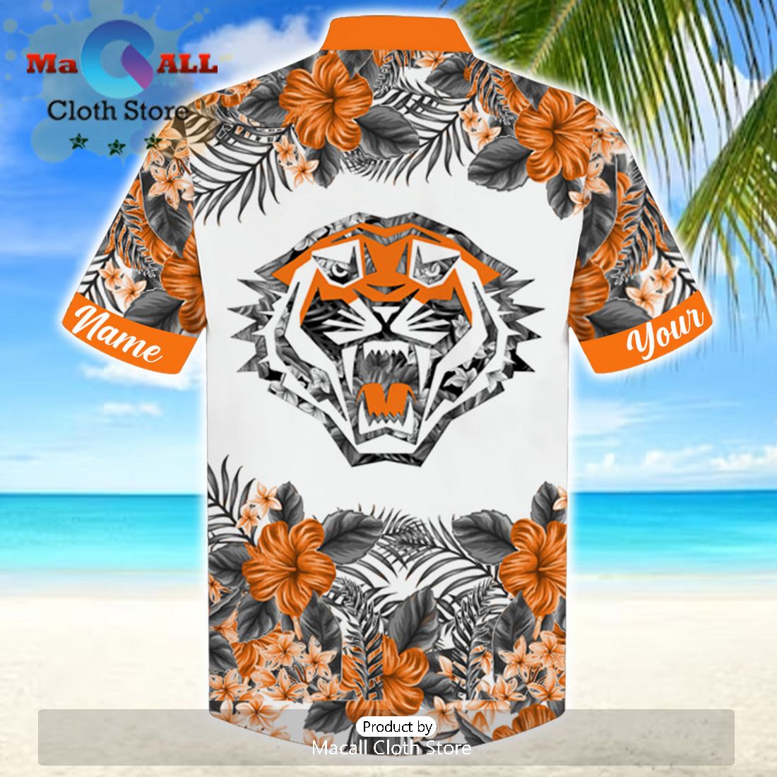 NRL Wests Tigers Sport Personalized Aloha Hawaiian Shirt
