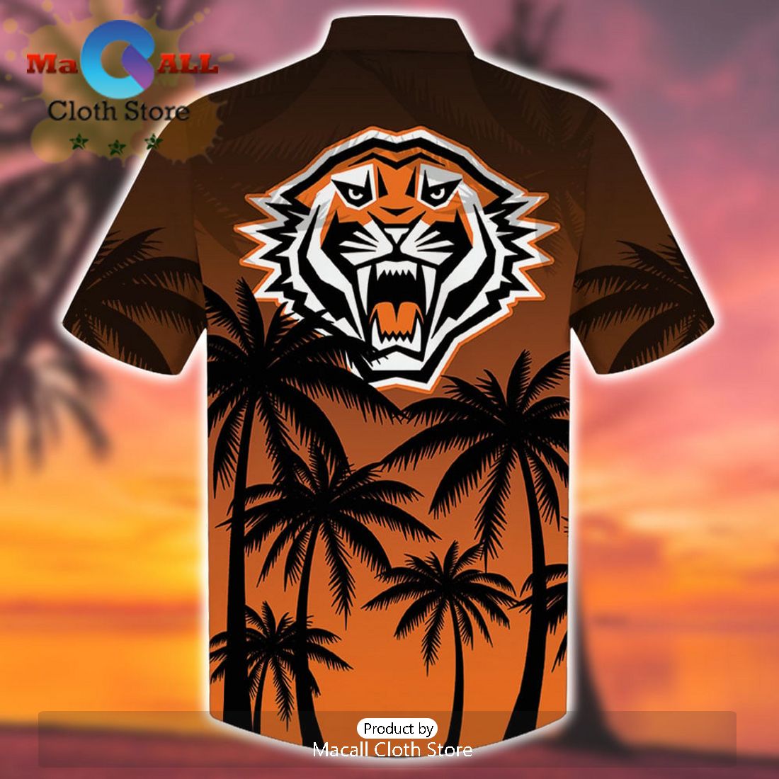 NRL Wests Tigers Sport Personalized Beach Hawaiian Shirt