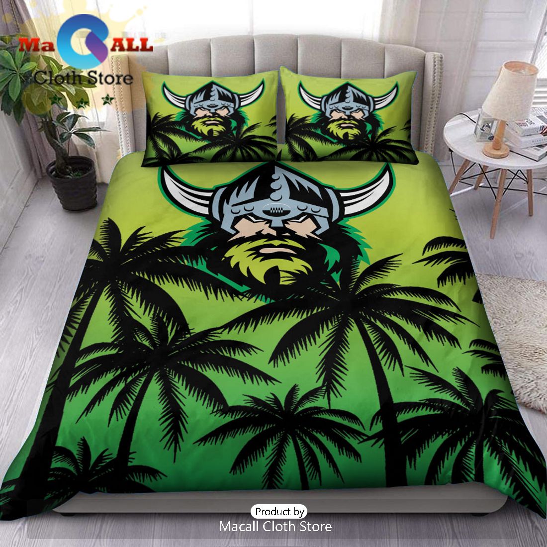 Canberra Raiders NRL Sport Personalized Bedding Set