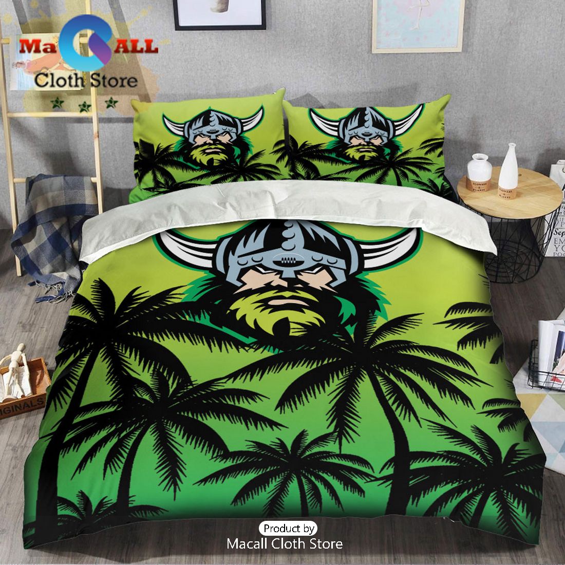 Canberra Raiders NRL Sport Personalized Bedding Set