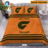 Hawthorn Hawks AFL Sport Personalized Bedding Set