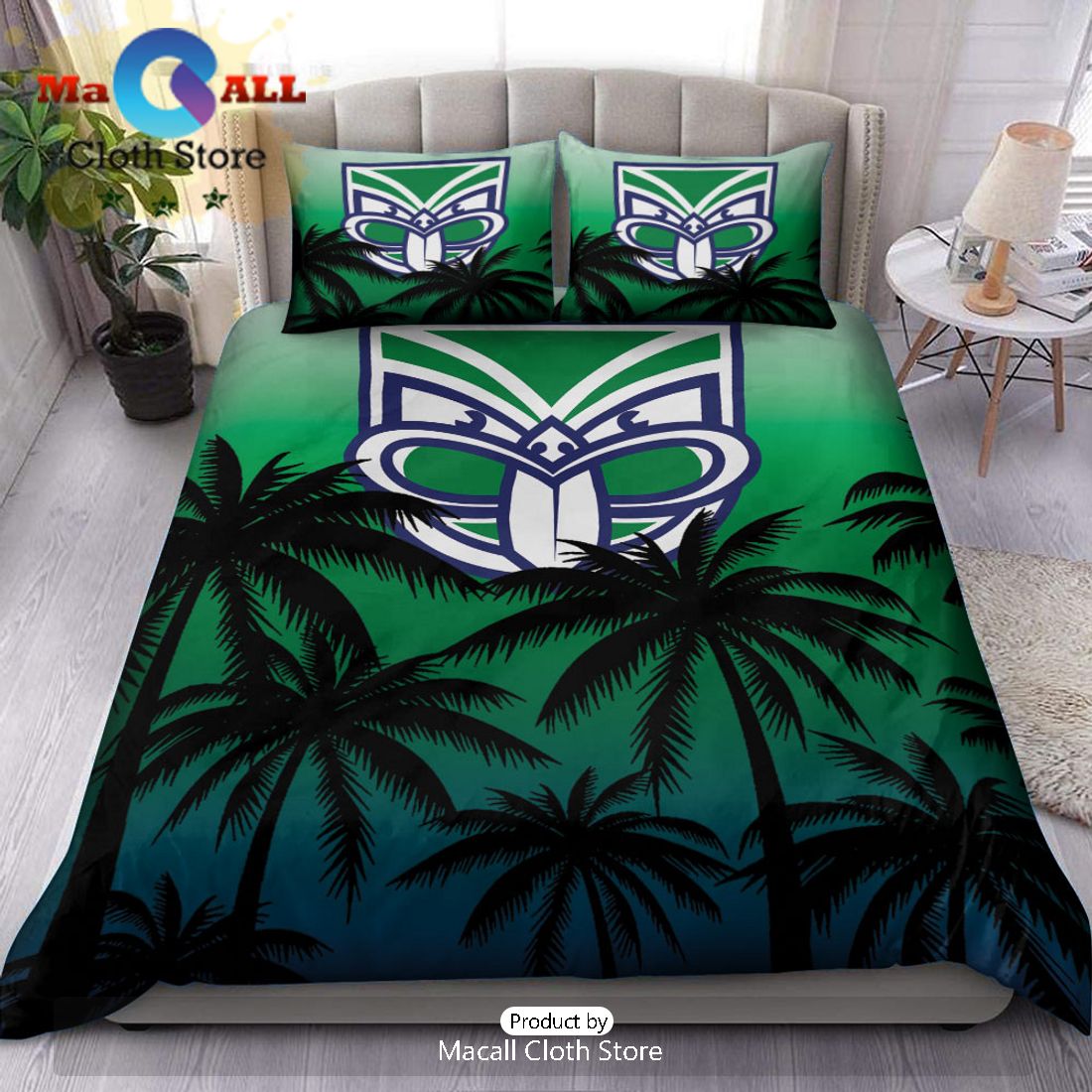 New Zealand Warriors NRL Sport Personalized Bedding Set