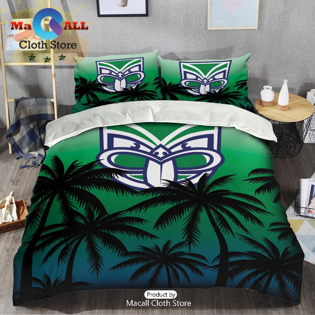 New Zealand Warriors NRL Sport Personalized Bedding Set