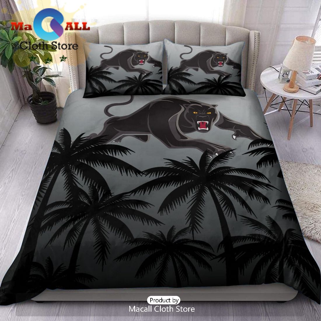 Penrith Panthers NRL Sport Personalized Bedding Set