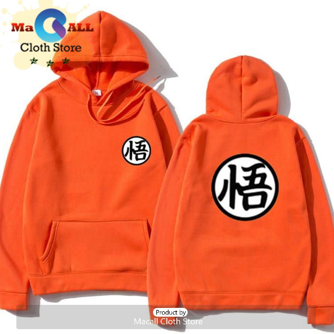 Anime Dragon Ball Goku Ultra Instinct Orange Fandom Hoodie 3D