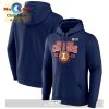 Illinois Fighting Illini 2024 Big Ten Grey Hoodie 3D