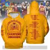 Iowa State Cyclones Men’s Basketball Champions 2024 Cardinal Hoodie 3D