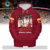 AFL Carlton Blues Great Southern Bank White Hoodie 3D
