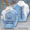 Illinois Fighting Illini 2024 Big Ten Conference Tournament Champions White Hoodie 3D