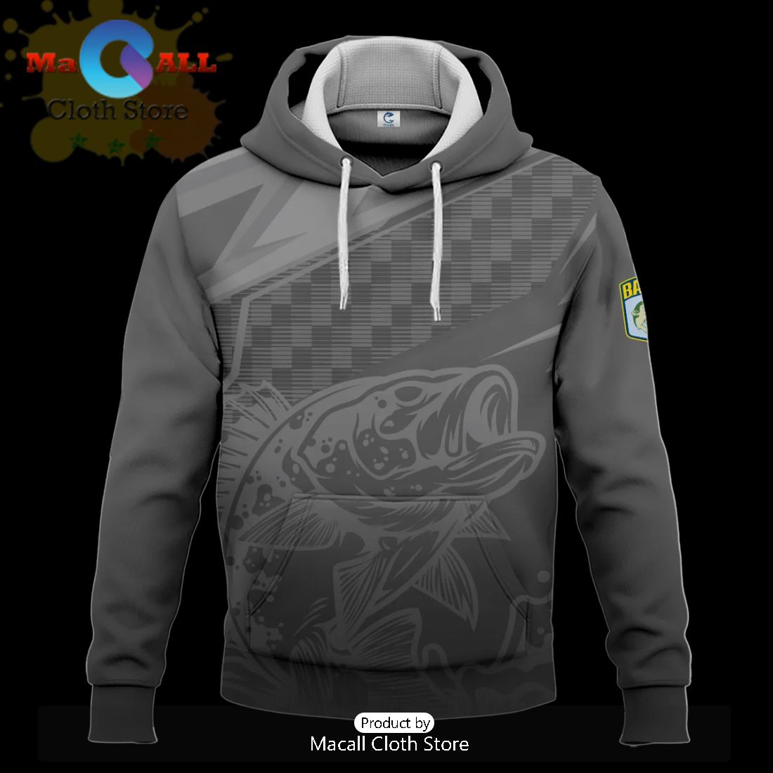B.A.S.S. Tournament Hoodie 3D