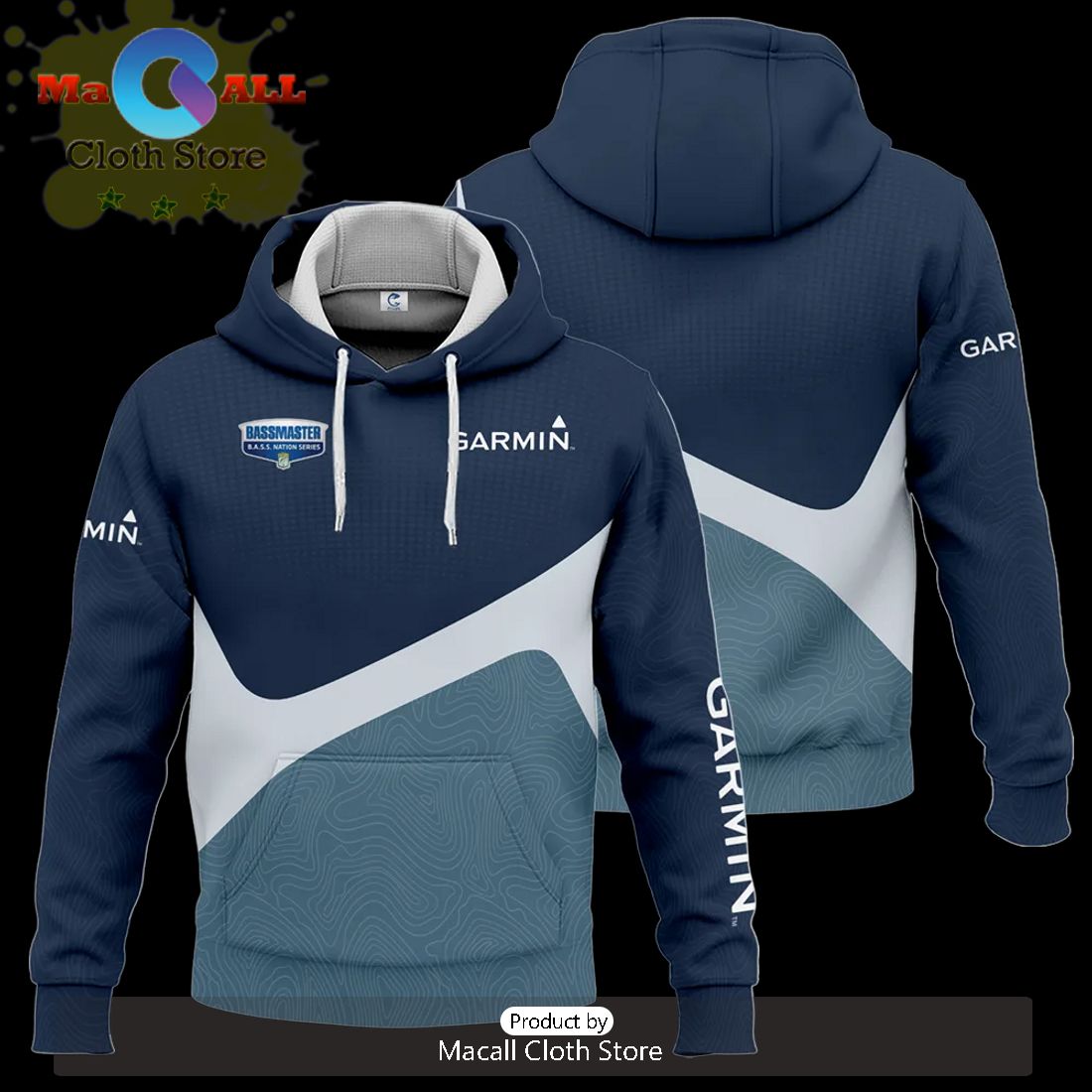 Garmin B.A.S.S. Nation Tournament Hoodie 3D