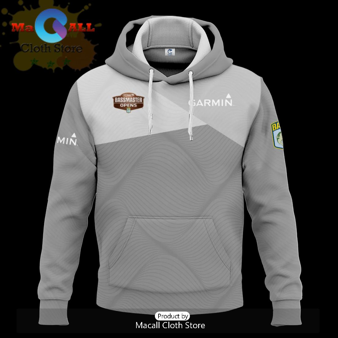 Garmin Bassmaster Opens Tournament Hoodie 3D