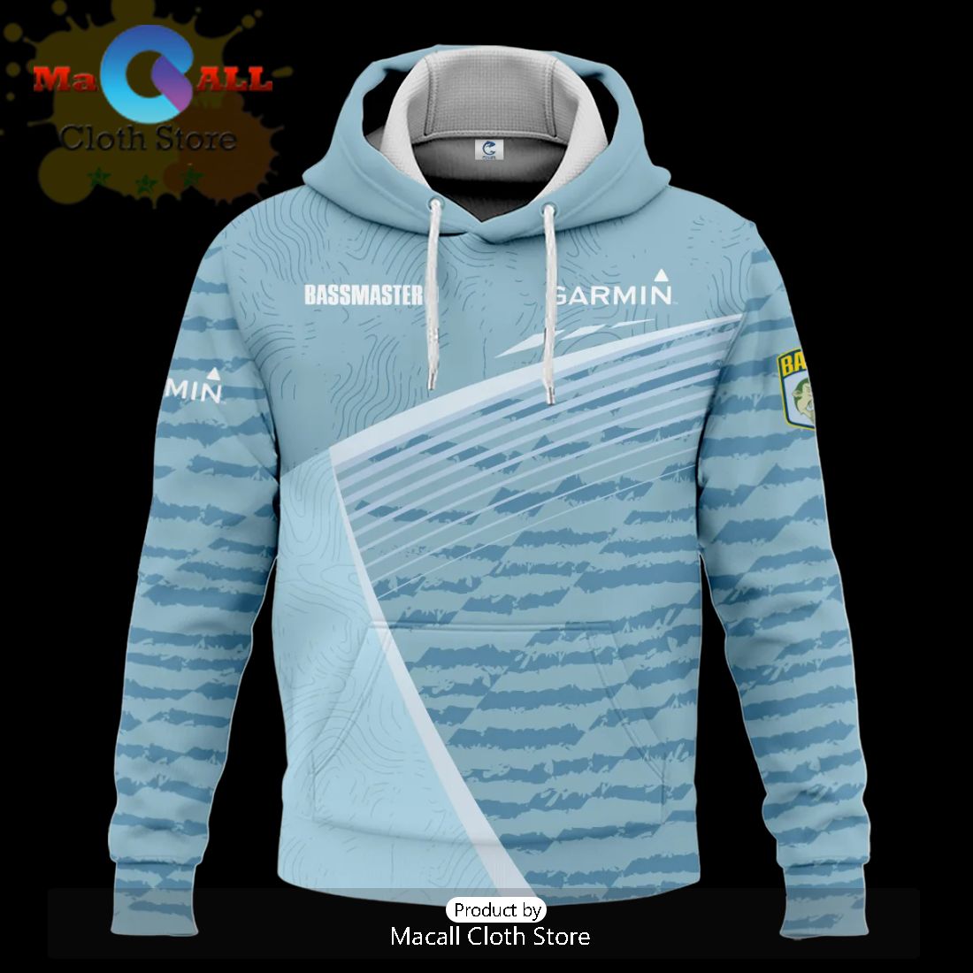Garmin Bassmasters Tournament Hoodie 3D