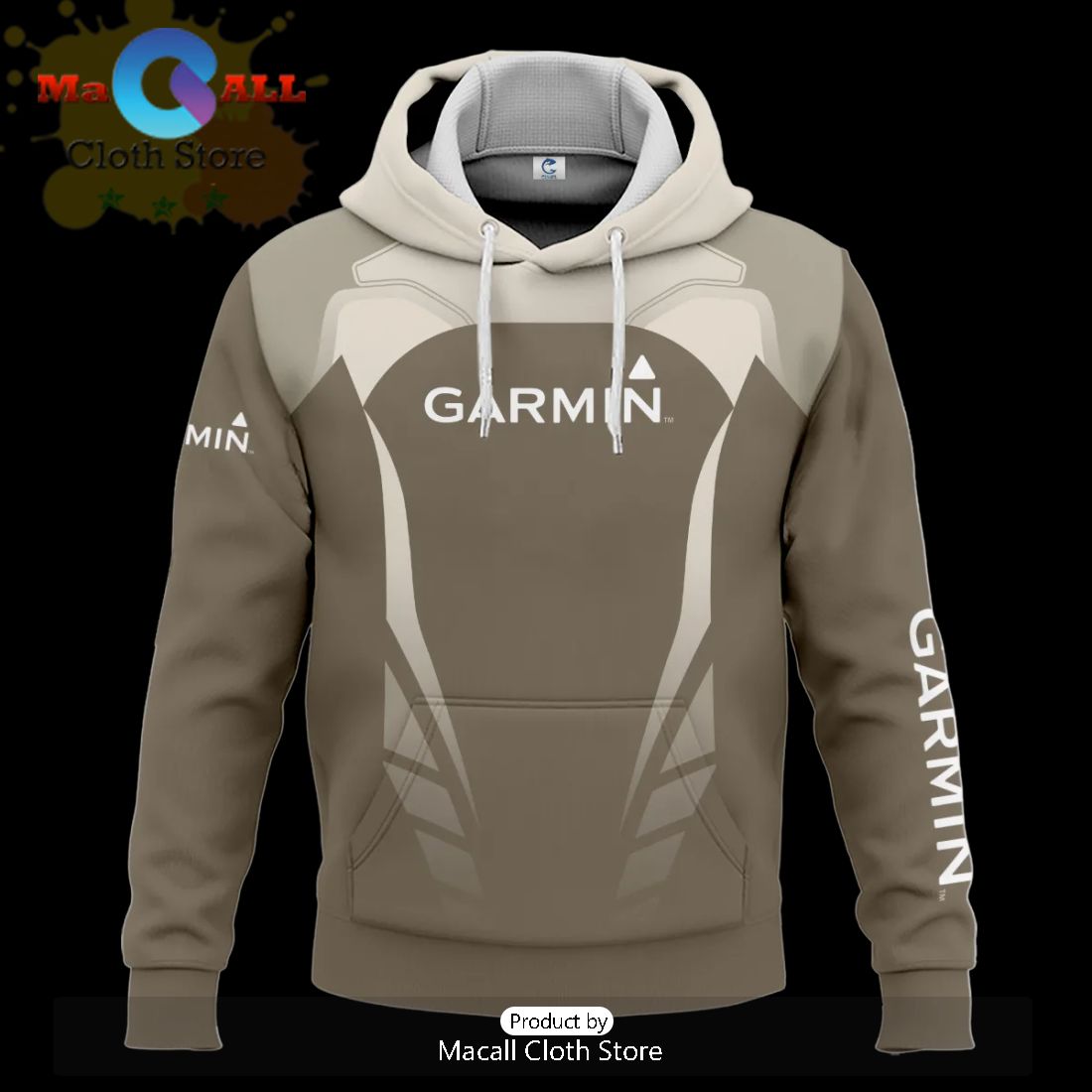Garmin Exclusive Logo Hoodie 3D