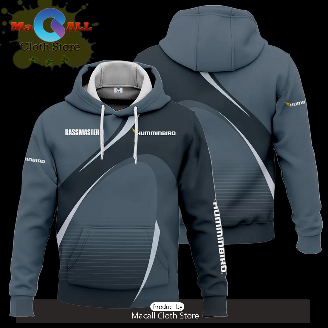 Humminbird Bassmasters Tournament Hoodie 3D