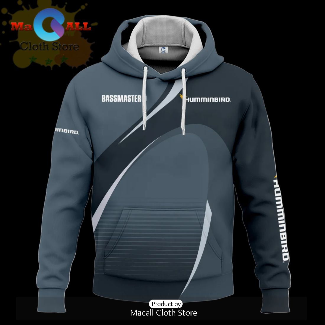 Humminbird Bassmasters Tournament Hoodie 3D