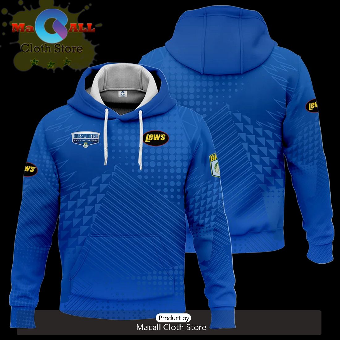 Lew’s B.A.S.S. Nation Tournament Hoodie 3D