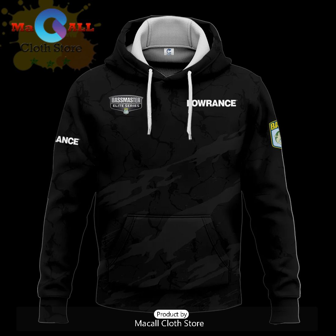 Lowrance Bassmaster Elite Tournament Hoodie 3D