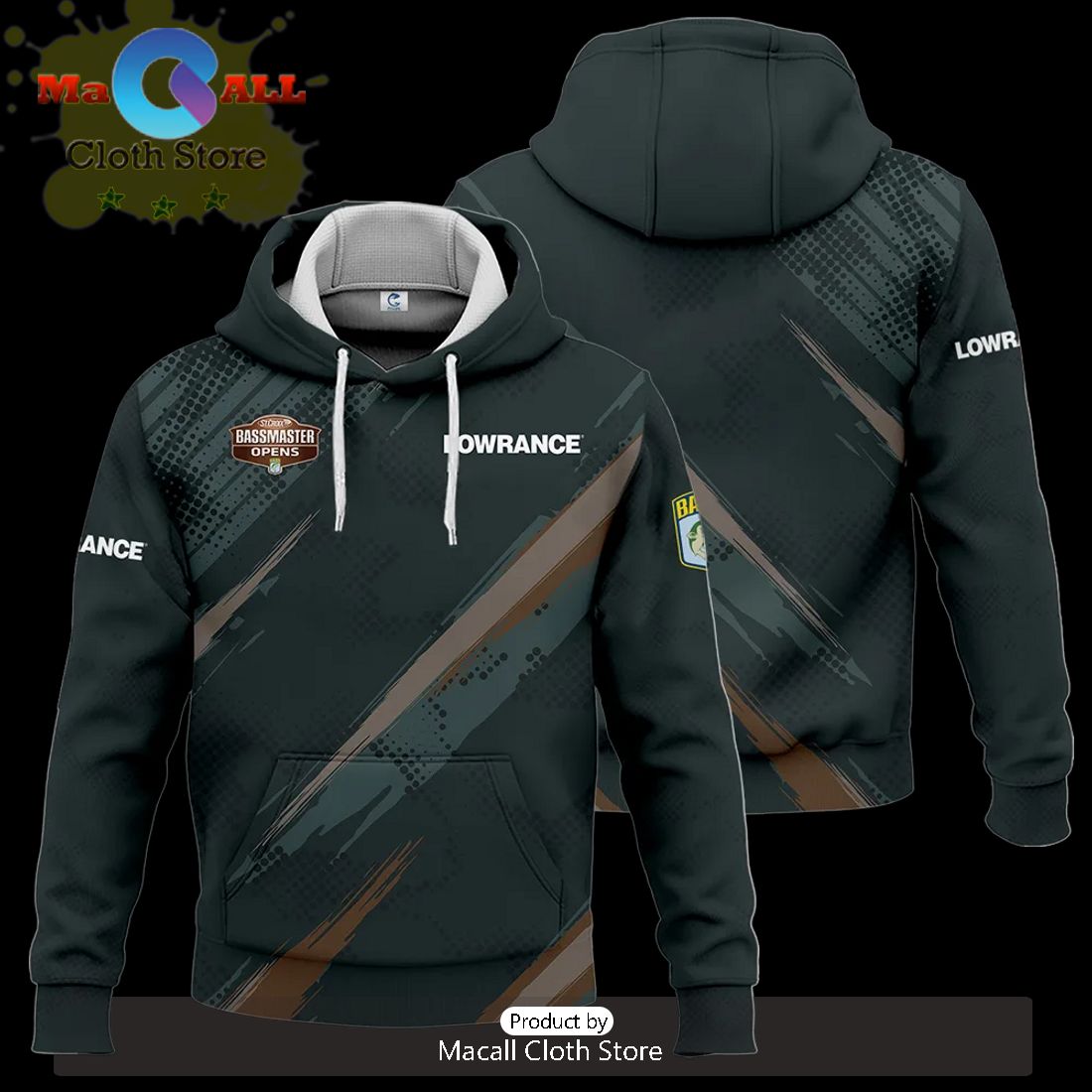 Lowrance Bassmaster Opens Tournament Hoodie 3D