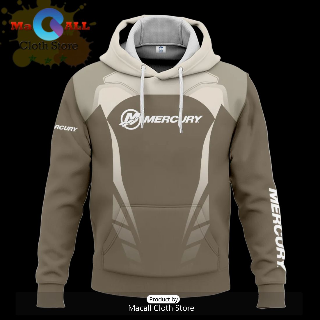 Mercury Exclusive Logo Hoodie 3D
