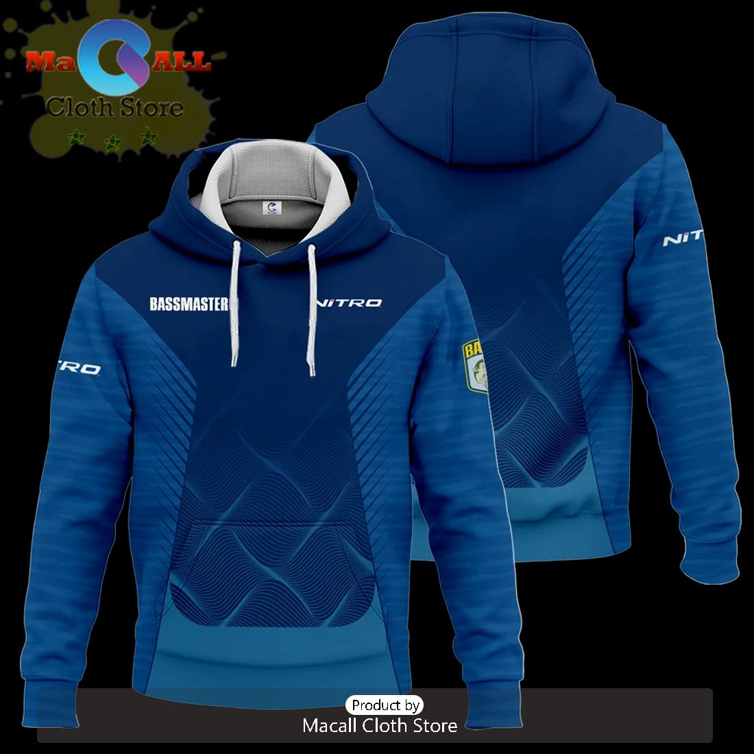 Nitro Bassmasters Tournament Hoodie 3D