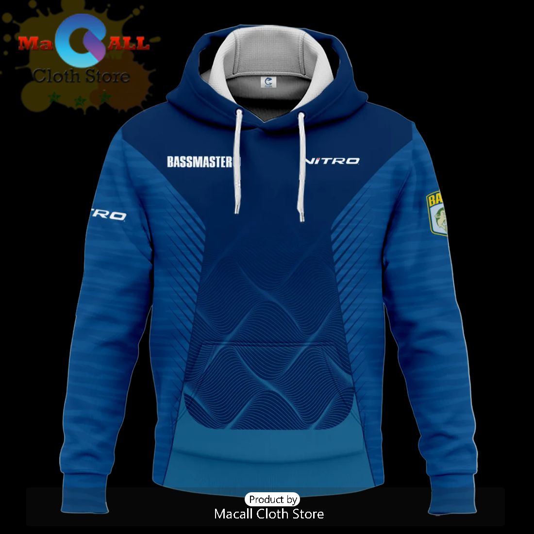 Nitro Bassmasters Tournament Hoodie 3D